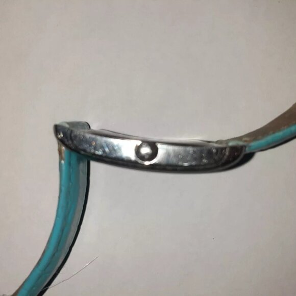 HAMILTON-Ardmore H114110-Analog Wristwatch-Rare Silver Blue Dial/Blue Strap-EX - Picture 11 of 11